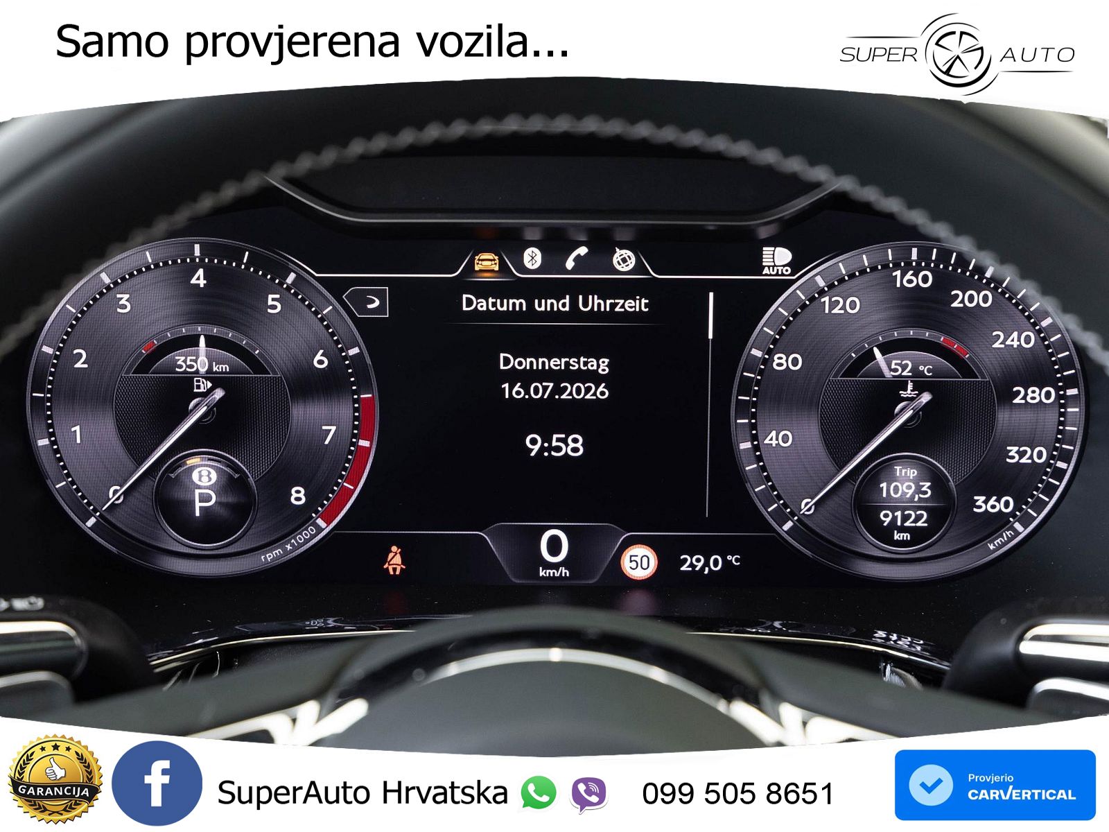 Bentley Continental GT III 4.0 V8 (550 KS) AWD Automatic LED+GR SJED+ACC