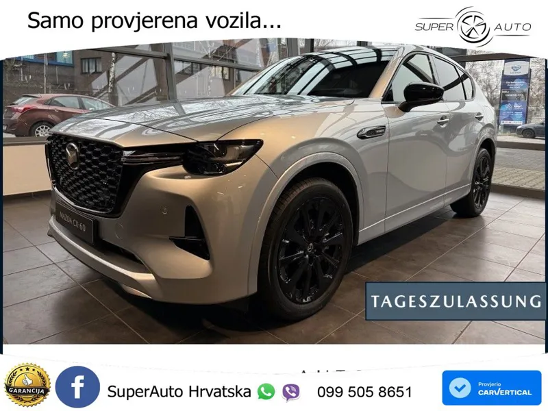 Mazda CX-60 2.5 e-Skyactiv (328 KS) AWD Automatic LED+GR SJED+ACC