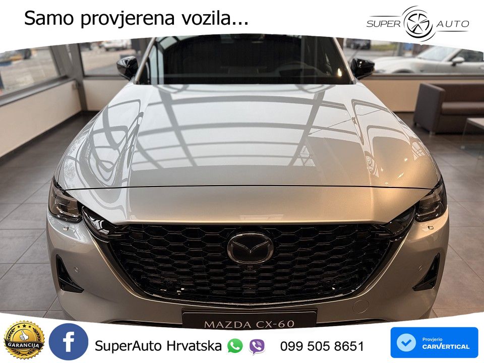 Mazda CX-60 2.5 e-Skyactiv (328 KS) AWD Automatic LED+GR SJED+ACC
