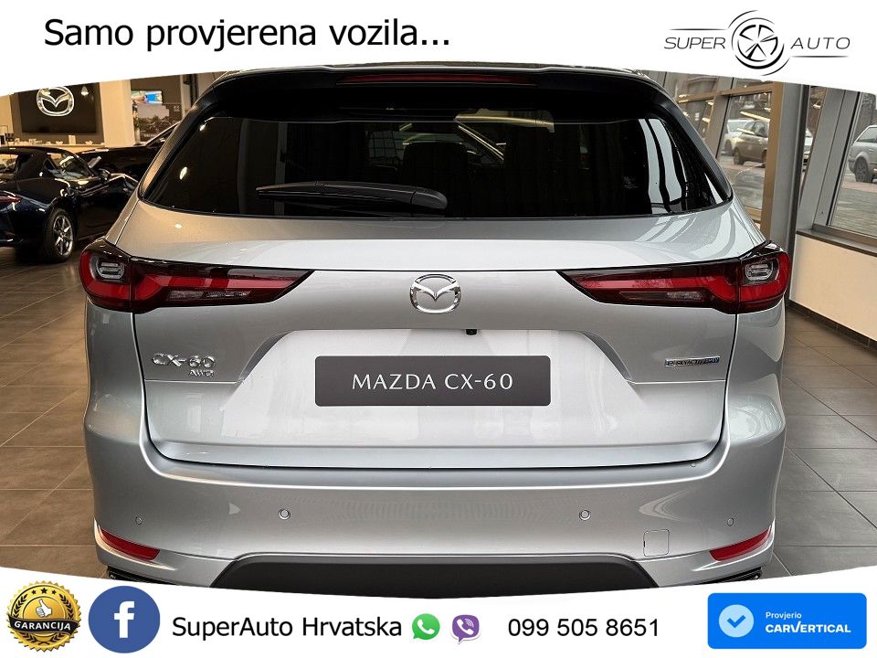 Mazda CX-60 2.5 e-Skyactiv (328 KS) AWD Automatic LED+GR SJED+ACC