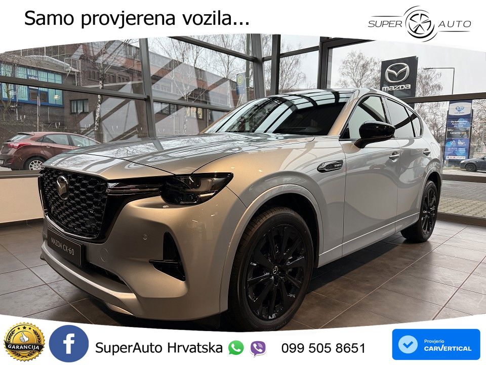 Mazda CX-60 2.5 e-Skyactiv (328 KS) AWD Automatic LED+GR SJED+ACC