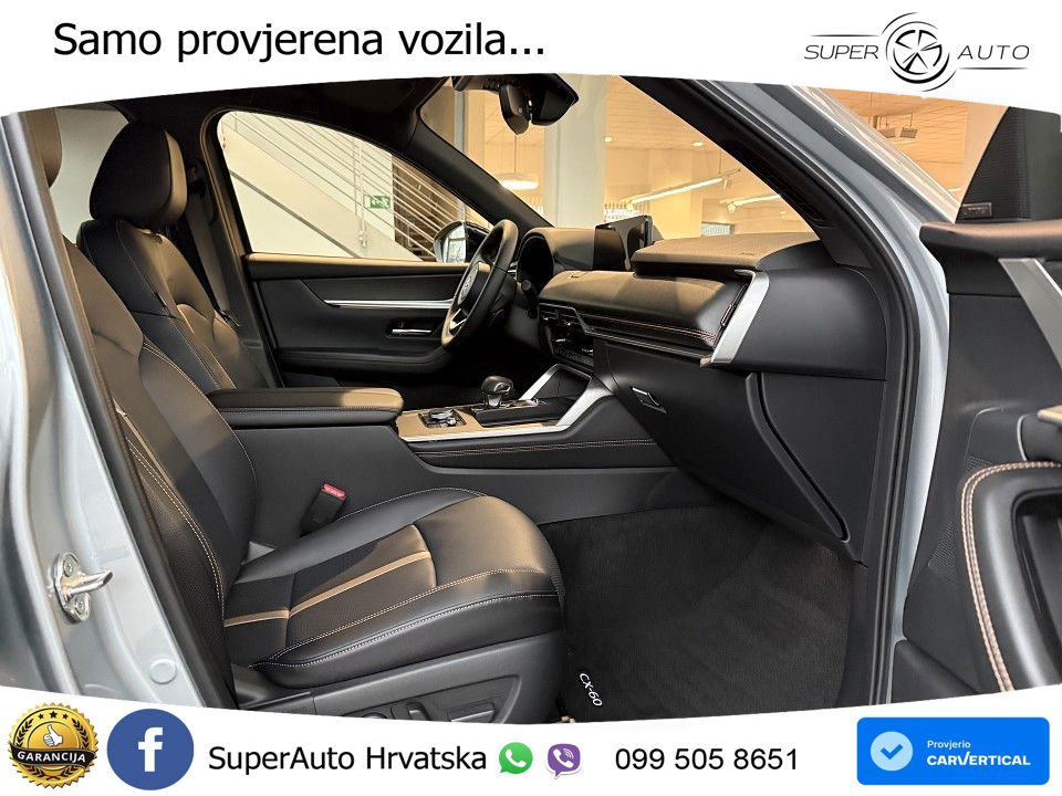 Mazda CX-60 2.5 e-Skyactiv (328 KS) AWD Automatic LED+GR SJED+ACC