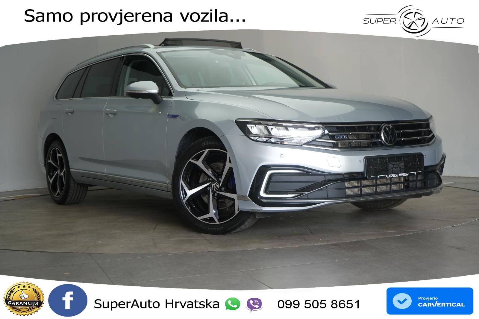 Volkswagen Passat Variant GTE 1.4 TSI (218 KS) DSG LED+GR SJED+ACC