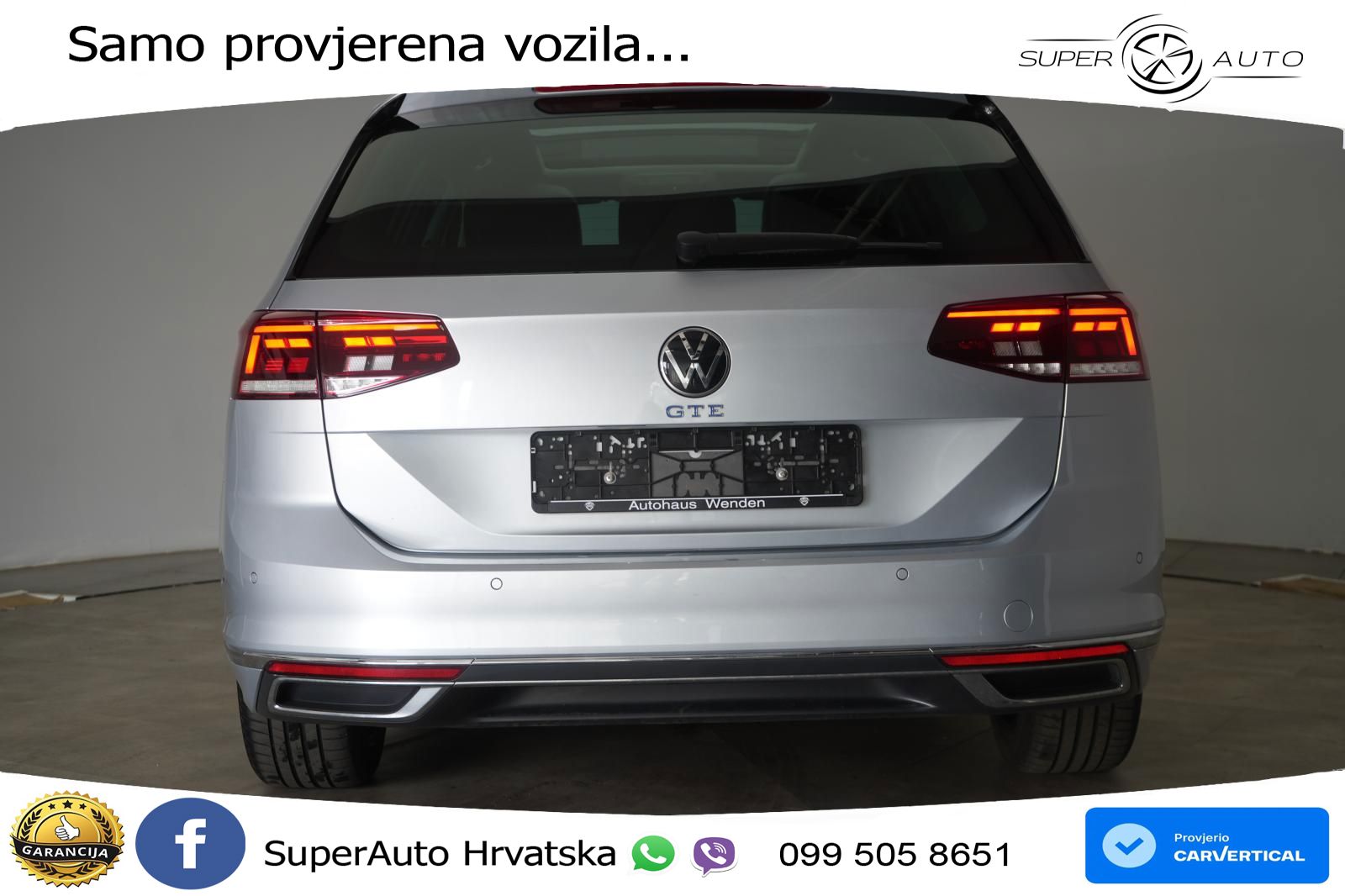 Volkswagen Passat Variant GTE 1.4 TSI (218 KS) DSG LED+GR SJED+ACC