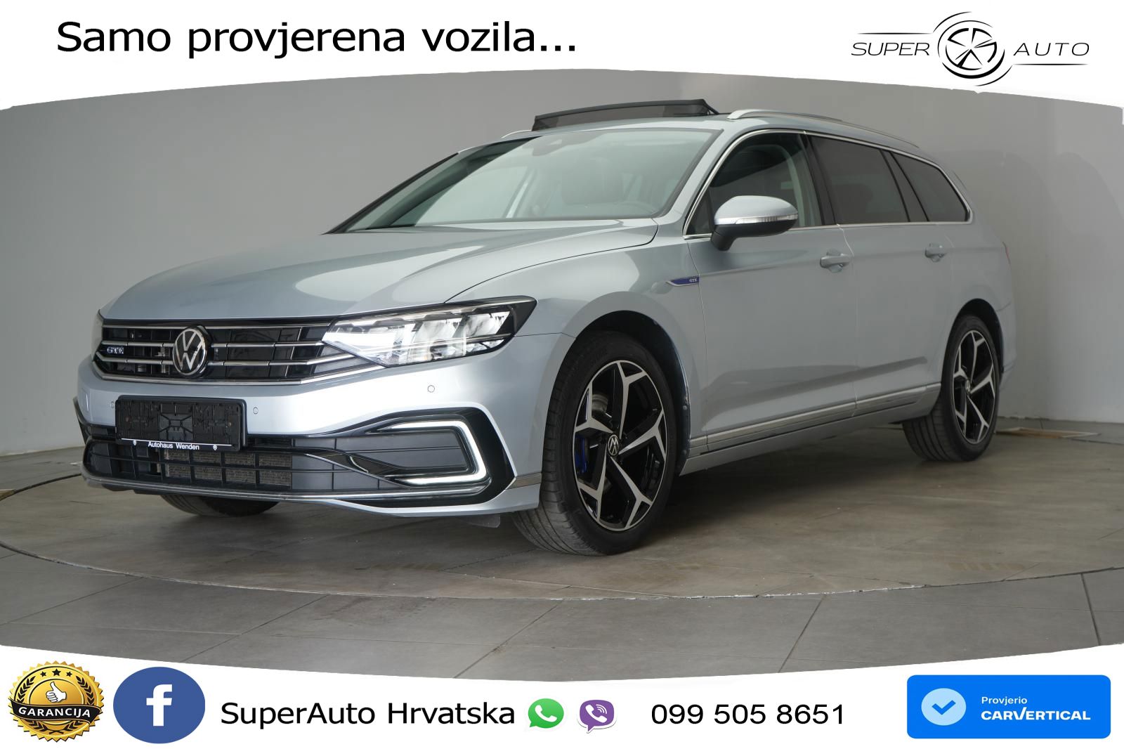 Volkswagen Passat Variant GTE 1.4 TSI (218 KS) DSG LED+GR SJED+ACC
