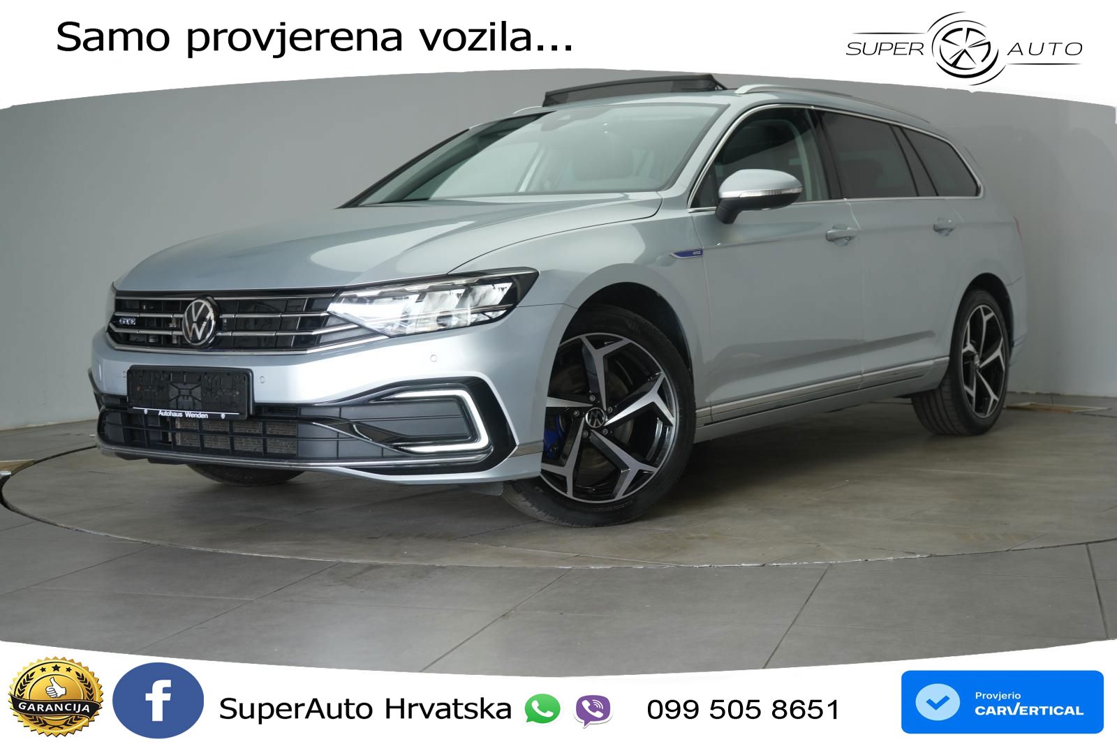 Volkswagen Passat Variant GTE 1.4 TSI (218 KS) DSG LED+GR SJED+ACC