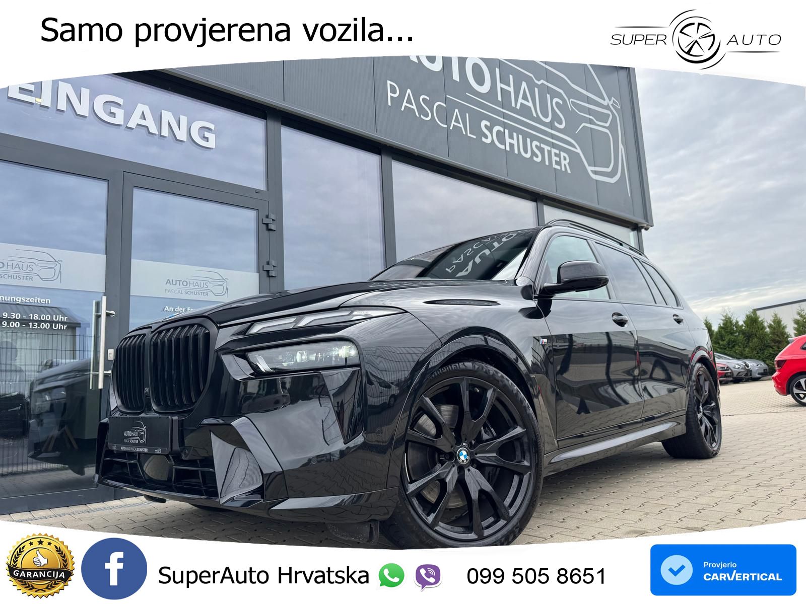 BMW X7 40d (352 KS) xDrive Steptronic M Sport LED+GR SJED+ACC