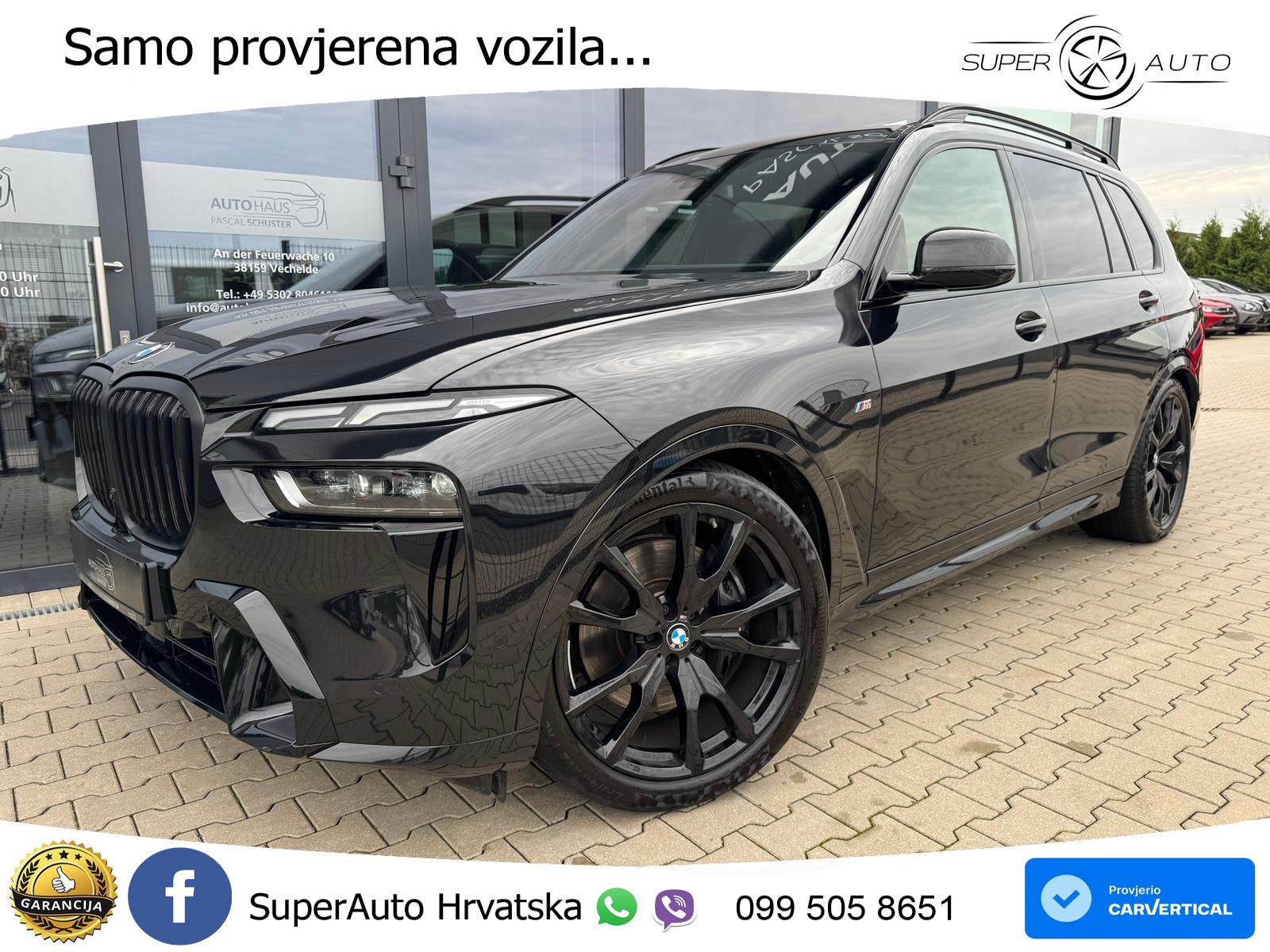 BMW X7 40d (352 KS) xDrive Steptronic M Sport LED+GR SJED+ACC