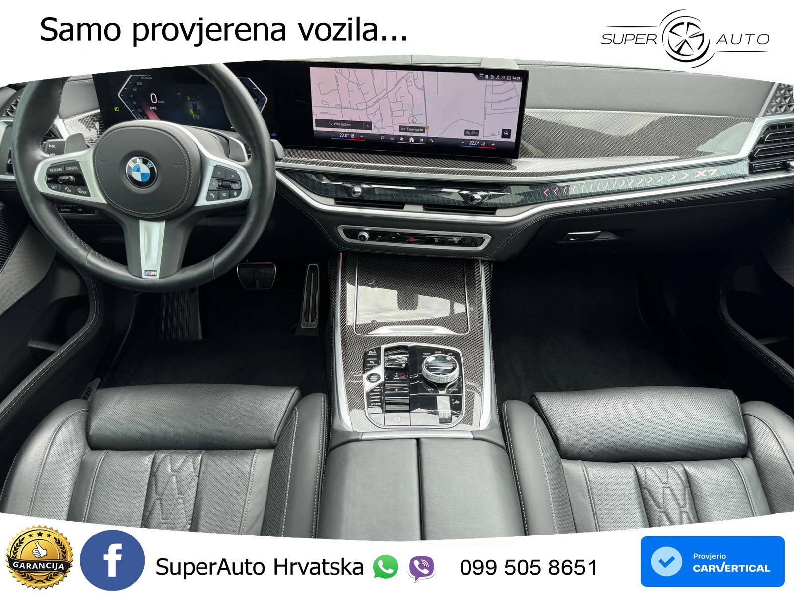 BMW X7 40d (352 KS) xDrive Steptronic M Sport LED+GR SJED+ACC