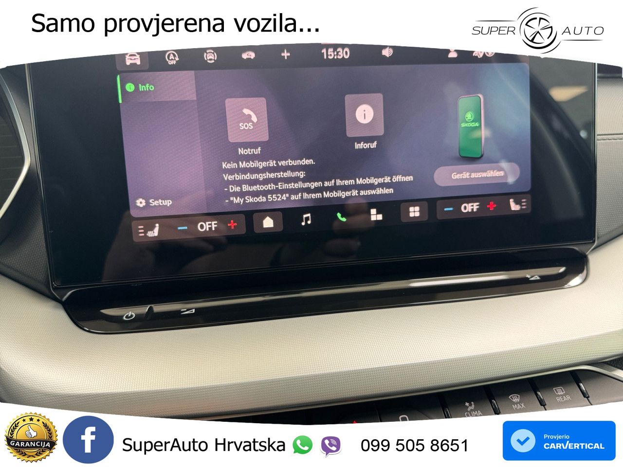 Škoda Octavia Combi 2.0 TDI (150 KS) DSG LED+GR SJED+ACC
