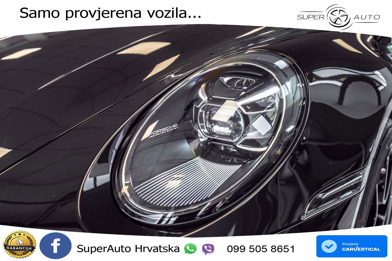Porsche 911 Turbo Cabriolet 3.8 (580 KS) PDK ZRAČNI+ACC+GR SJED+KAM