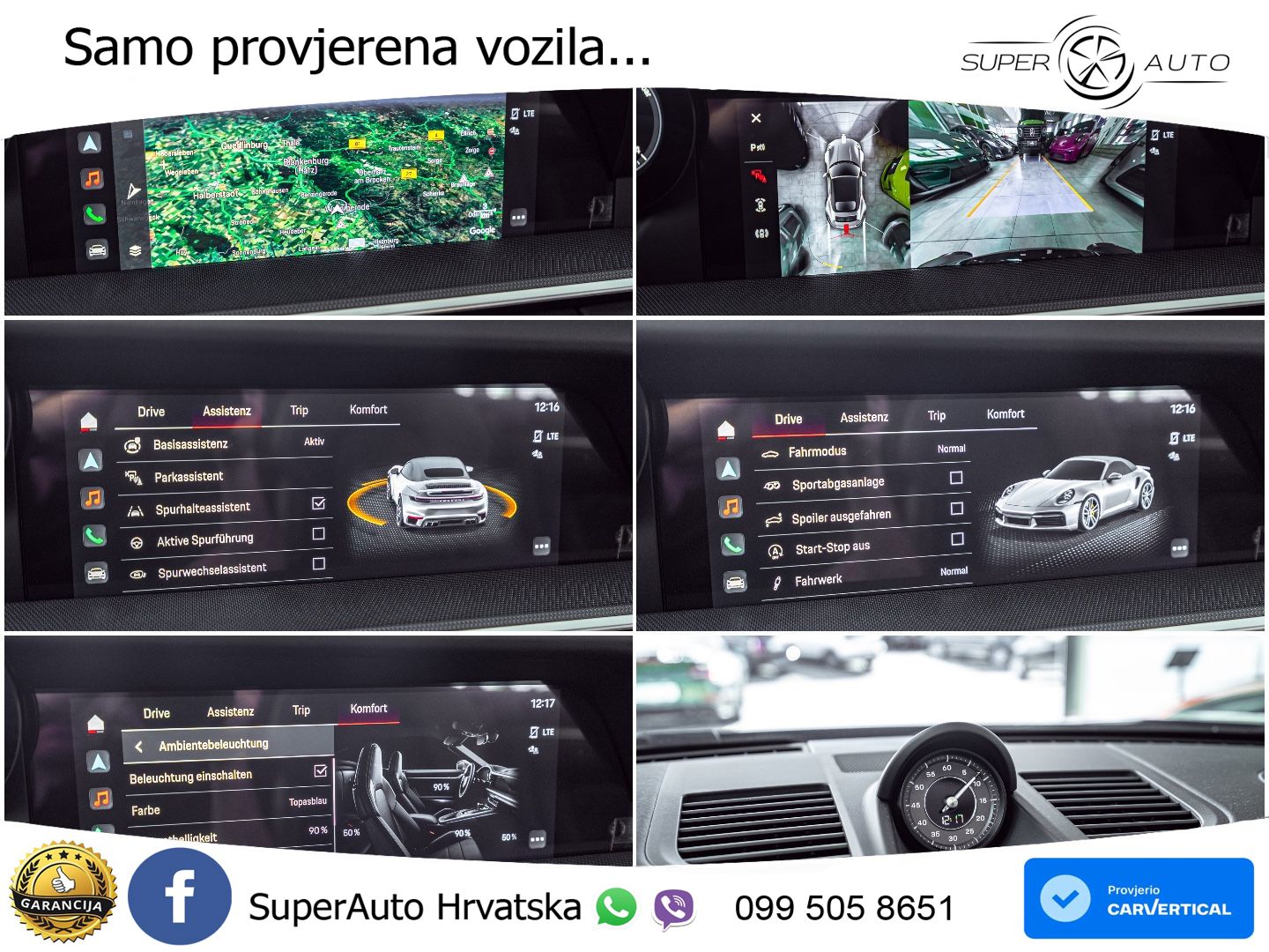 Porsche 911 Turbo Cabriolet 3.8 (580 KS) PDK ZRAČNI+ACC+GR SJED+KAM