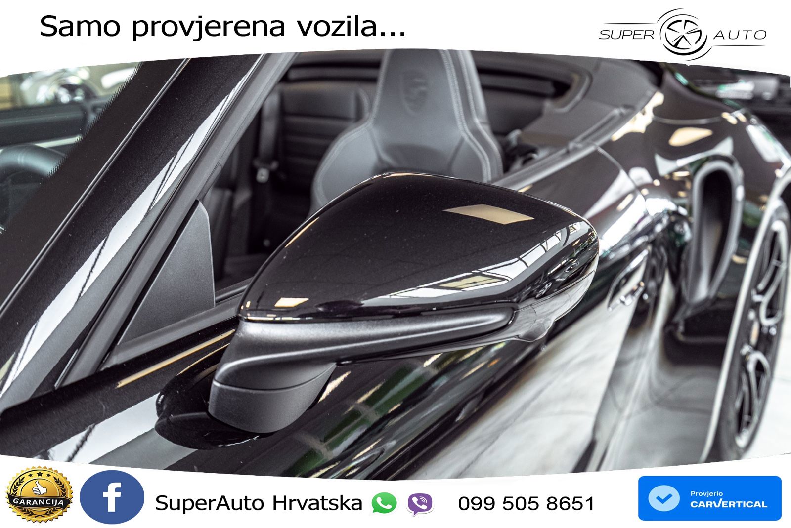 Porsche 911 Turbo Cabriolet 3.8 (580 KS) PDK ZRAČNI+ACC+GR SJED+KAM