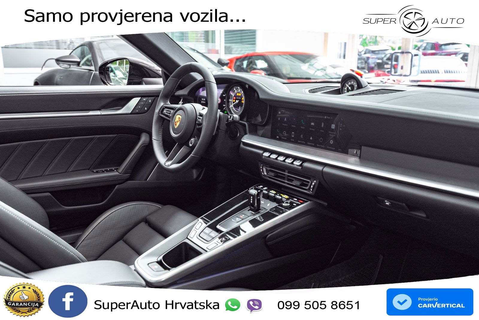 Porsche 911 Turbo Cabriolet 3.8 (580 KS) PDK ZRAČNI+ACC+GR SJED+KAM