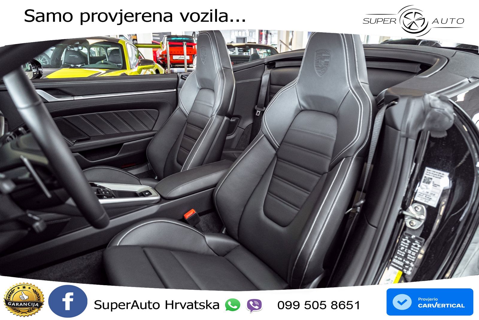 Porsche 911 Turbo Cabriolet 3.8 (580 KS) PDK ZRAČNI+ACC+GR SJED+KAM