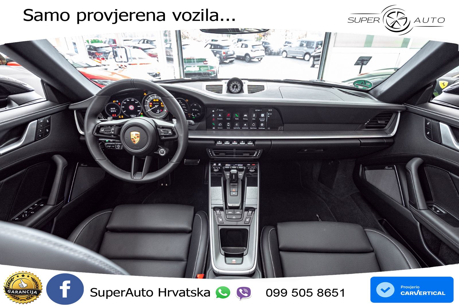 Porsche 911 Turbo Cabriolet 3.8 (580 KS) PDK ZRAČNI+ACC+GR SJED+KAM