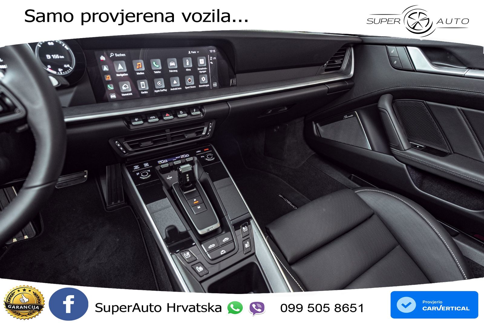 Porsche 911 Turbo Cabriolet 3.8 (580 KS) PDK ZRAČNI+ACC+GR SJED+KAM