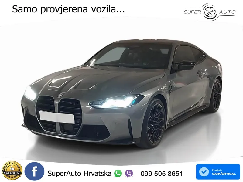 BMW M4 Competition 3.0 (530 KS) xDrive Steptronic LED+GR SJED+ACC