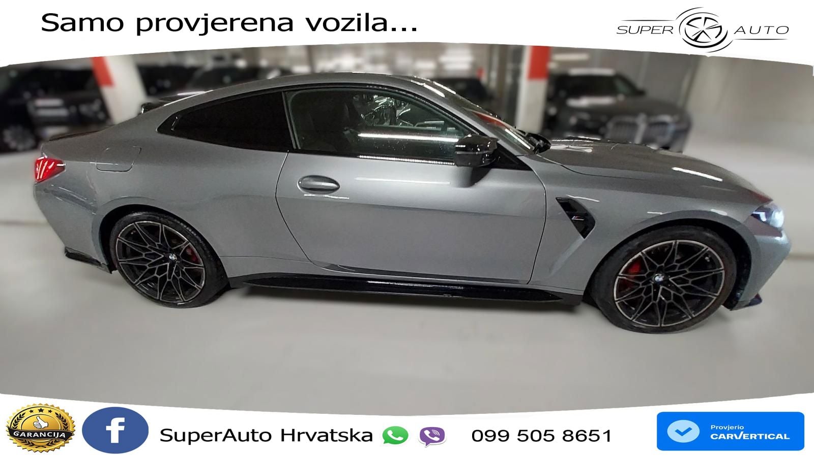 BMW M4 Competition 3.0 (530 KS) xDrive Steptronic LED+GR SJED+ACC