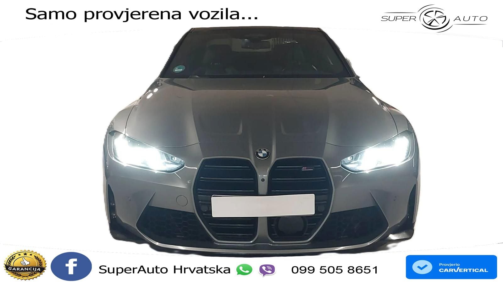 BMW M4 Competition 3.0 (530 KS) xDrive Steptronic LED+GR SJED+ACC