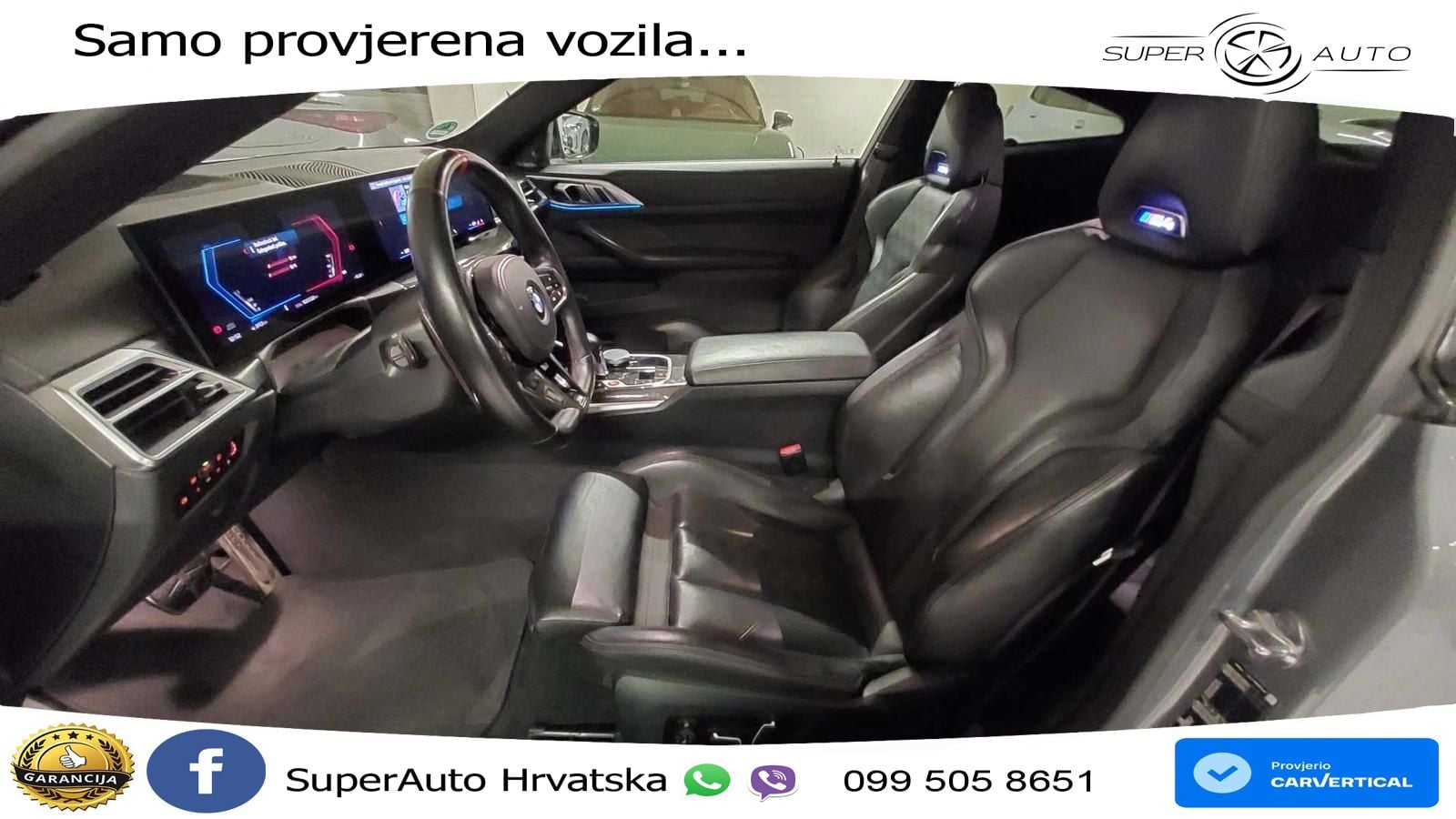BMW M4 Competition 3.0 (530 KS) xDrive Steptronic LED+GR SJED+ACC