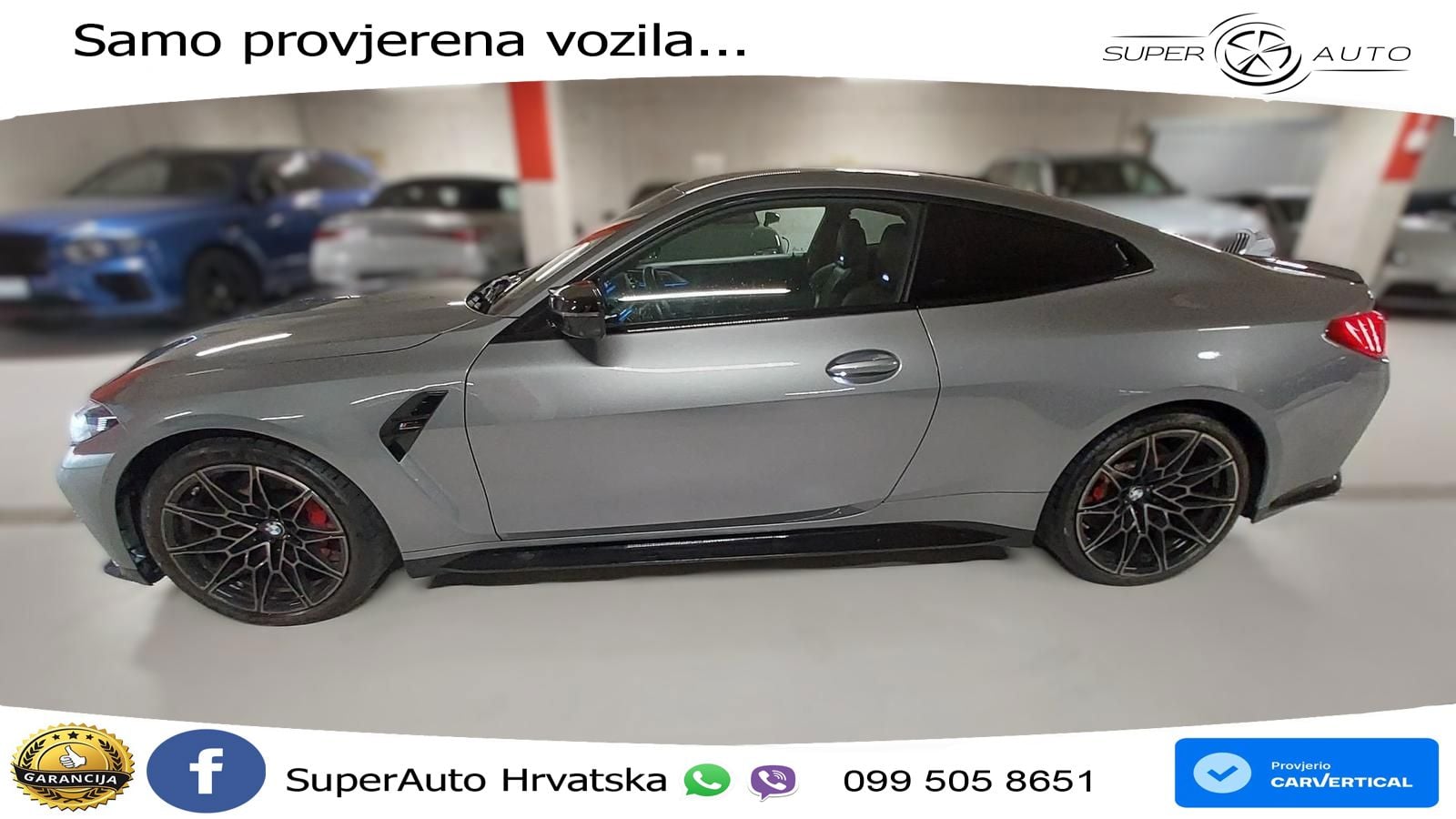 BMW M4 Competition 3.0 (530 KS) xDrive Steptronic LED+GR SJED+ACC