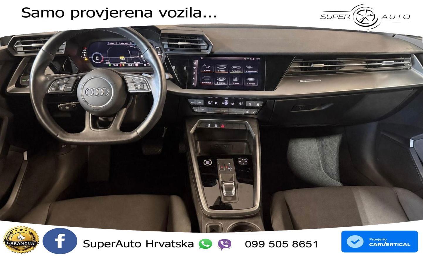 Audi A3 35 TDI (150 KS) S tronic LED+GR SJED+ACC
