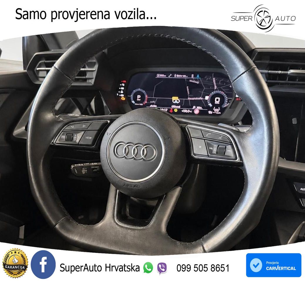 Audi A3 35 TDI (150 KS) S tronic LED+GR SJED+ACC