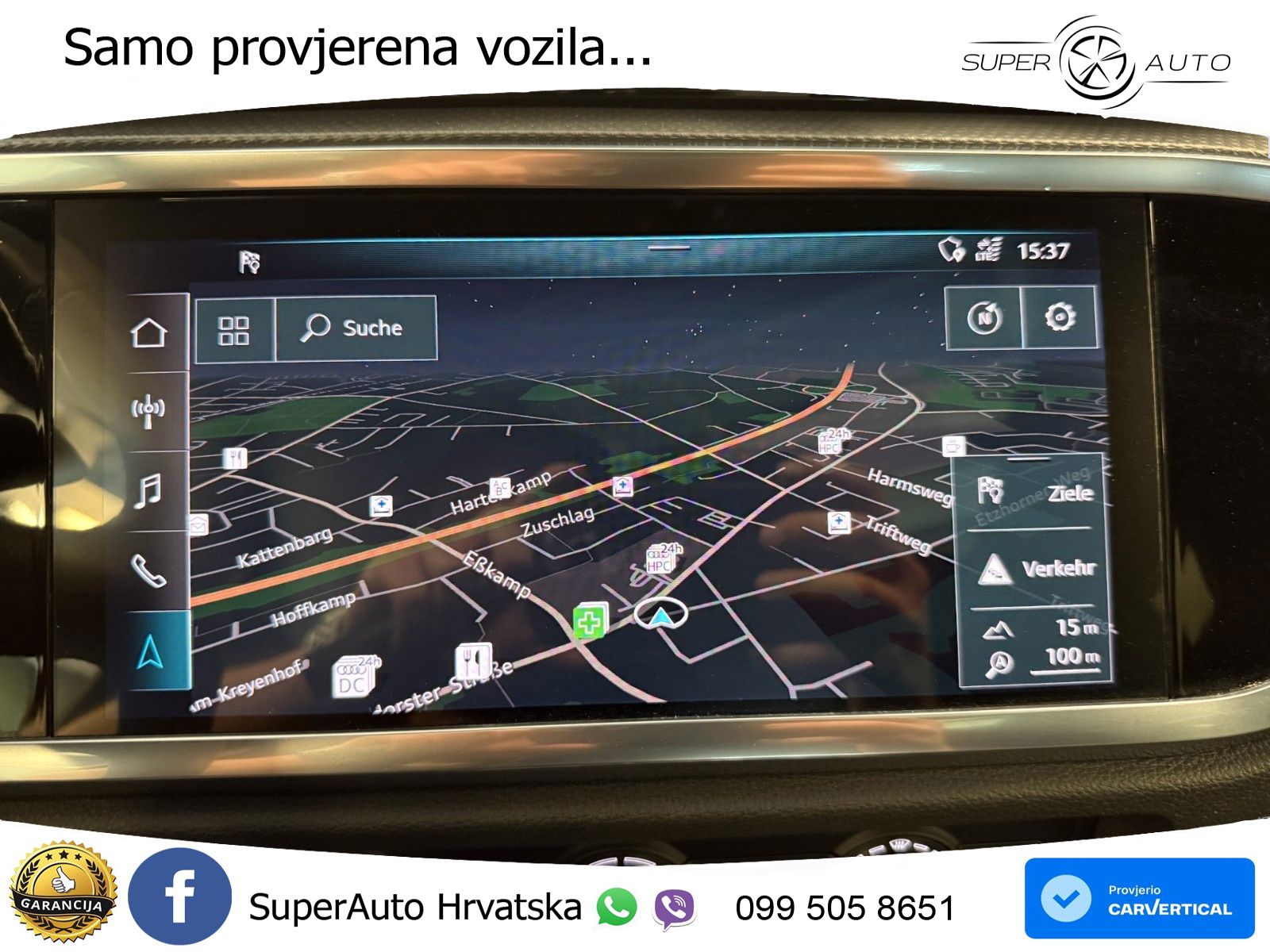 Audi Q3 40 TDI (190 KS) quattro S tronic S line LED+GR SJED+ACC