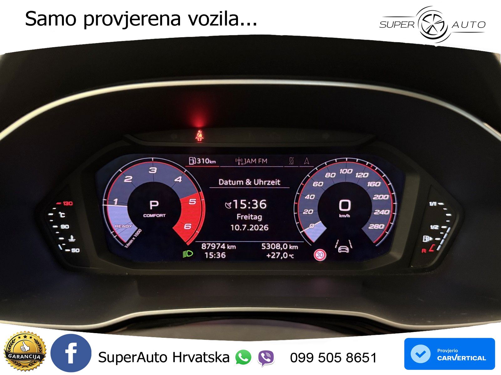 Audi Q3 40 TDI (190 KS) quattro S tronic S line LED+GR SJED+ACC