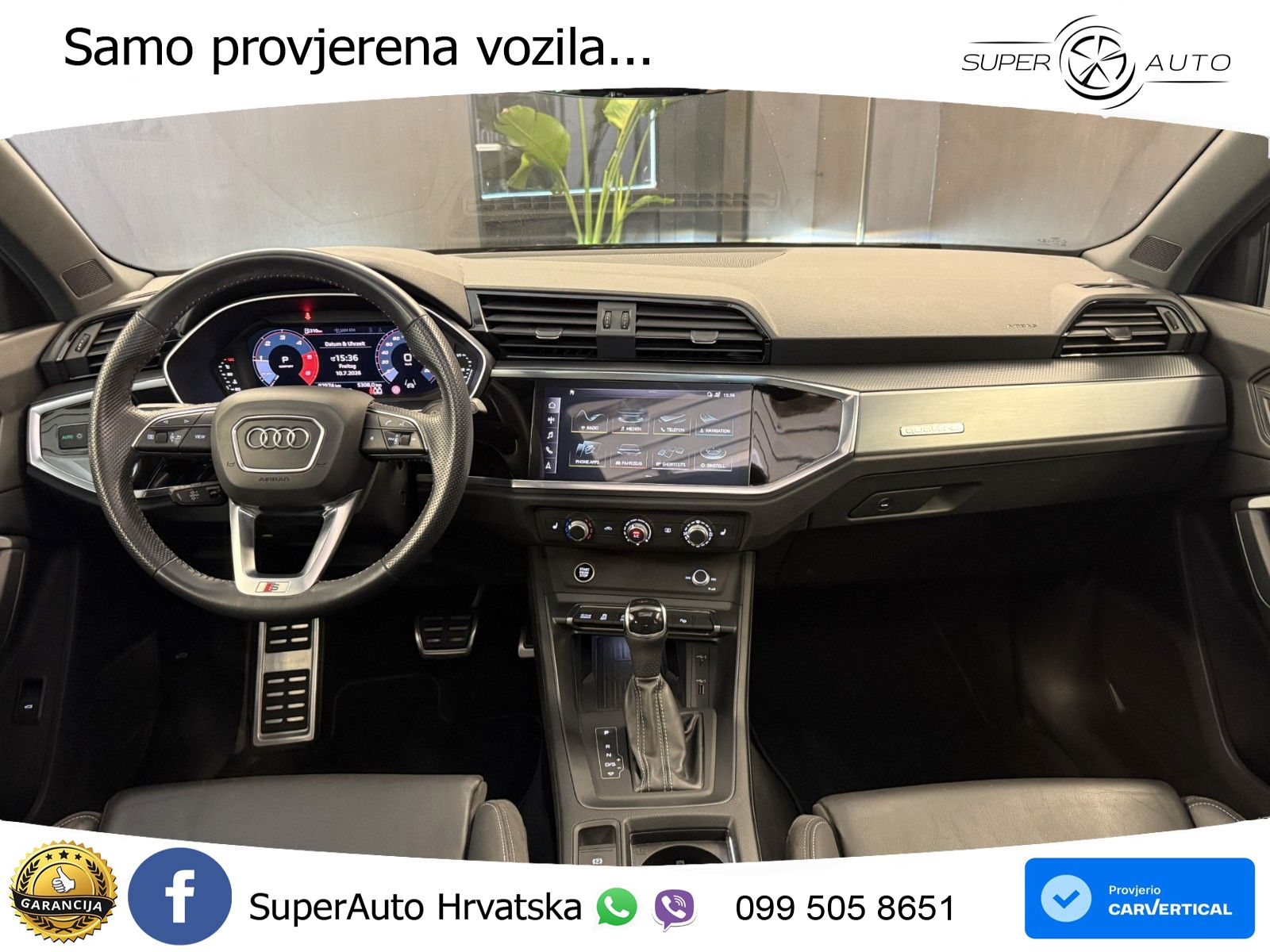 Audi Q3 40 TDI (190 KS) quattro S tronic S line LED+GR SJED+ACC
