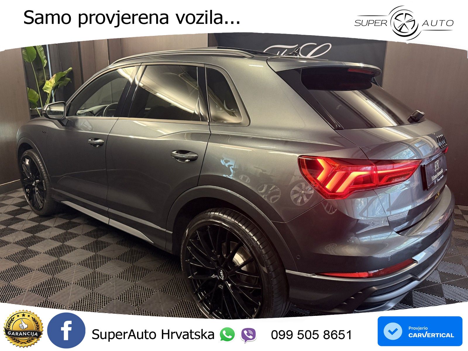 Audi Q3 40 TDI (190 KS) quattro S tronic S line LED+GR SJED+ACC