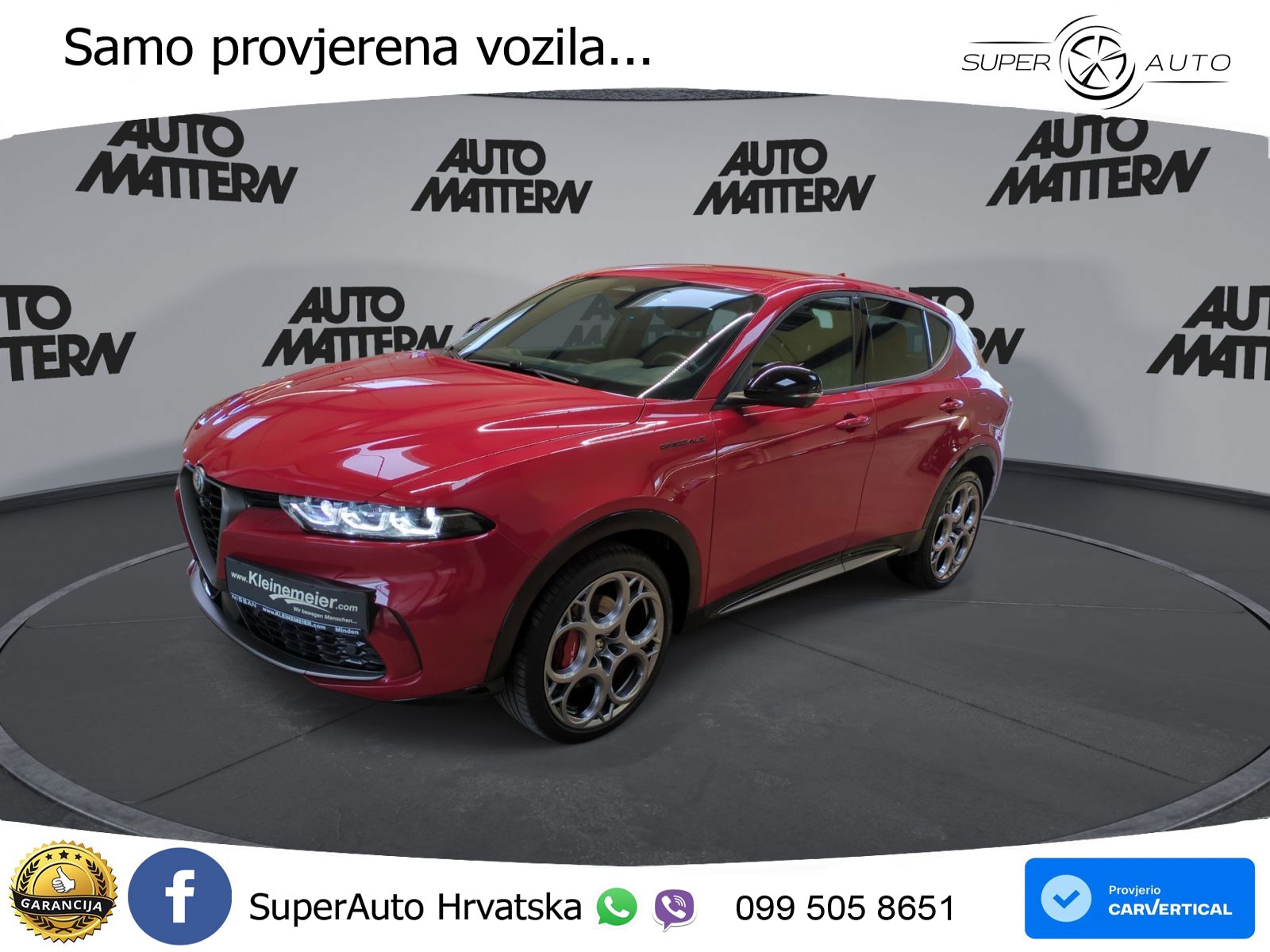 Alfa Romeo Tonale 1.3 T MultiAir (280 KS) Plug-in Hybrid eQ4 Automatic MATRIX+GR SJED+KAM