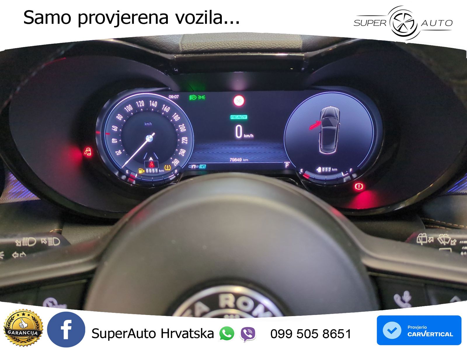 Alfa Romeo Tonale 1.3 T MultiAir (280 KS) Plug-in Hybrid eQ4 Automatic MATRIX+GR SJED+KAM