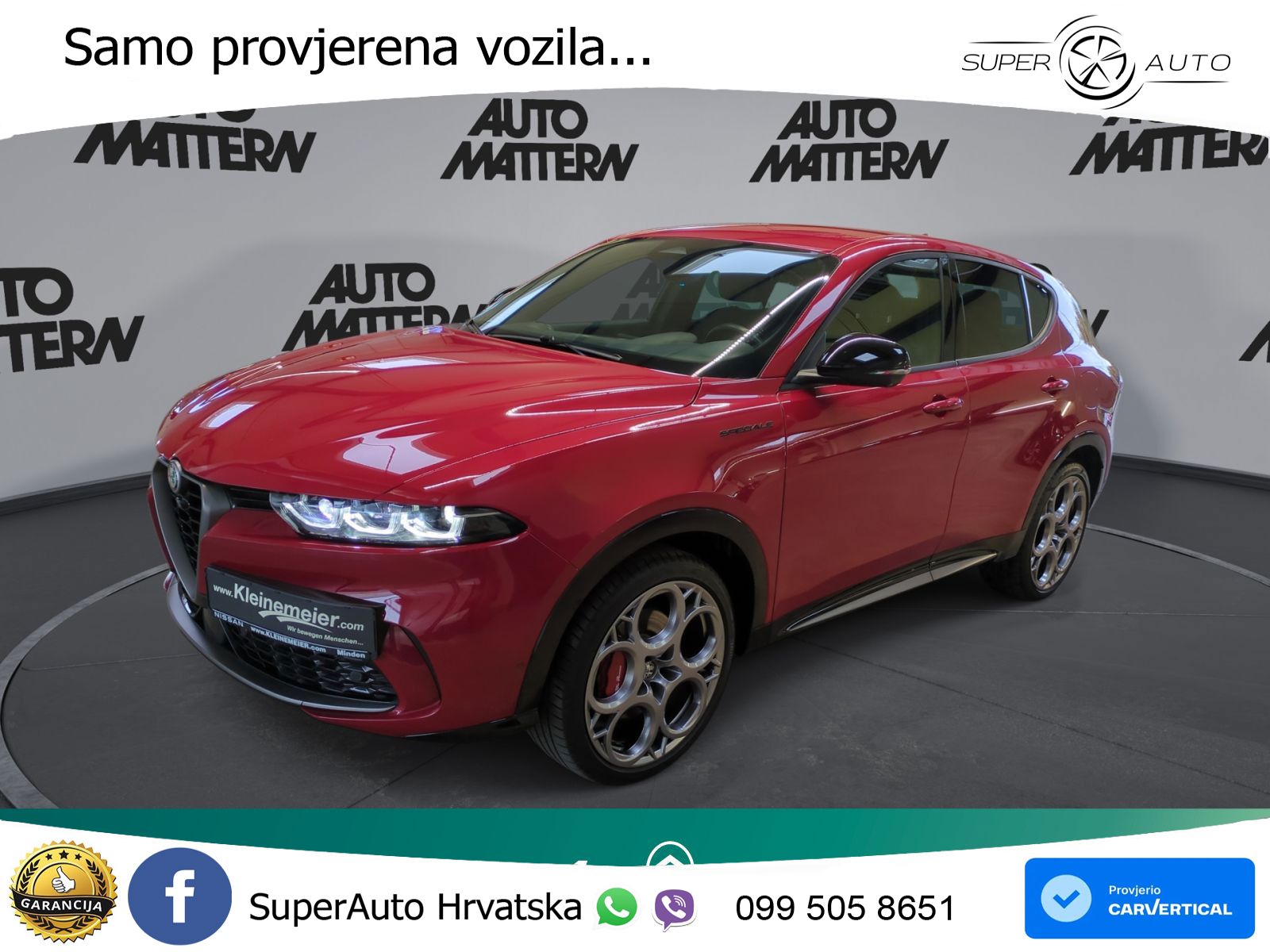 Alfa Romeo Tonale 1.3 T MultiAir (280 KS) Plug-in Hybrid eQ4 Automatic MATRIX+GR SJED+KAM