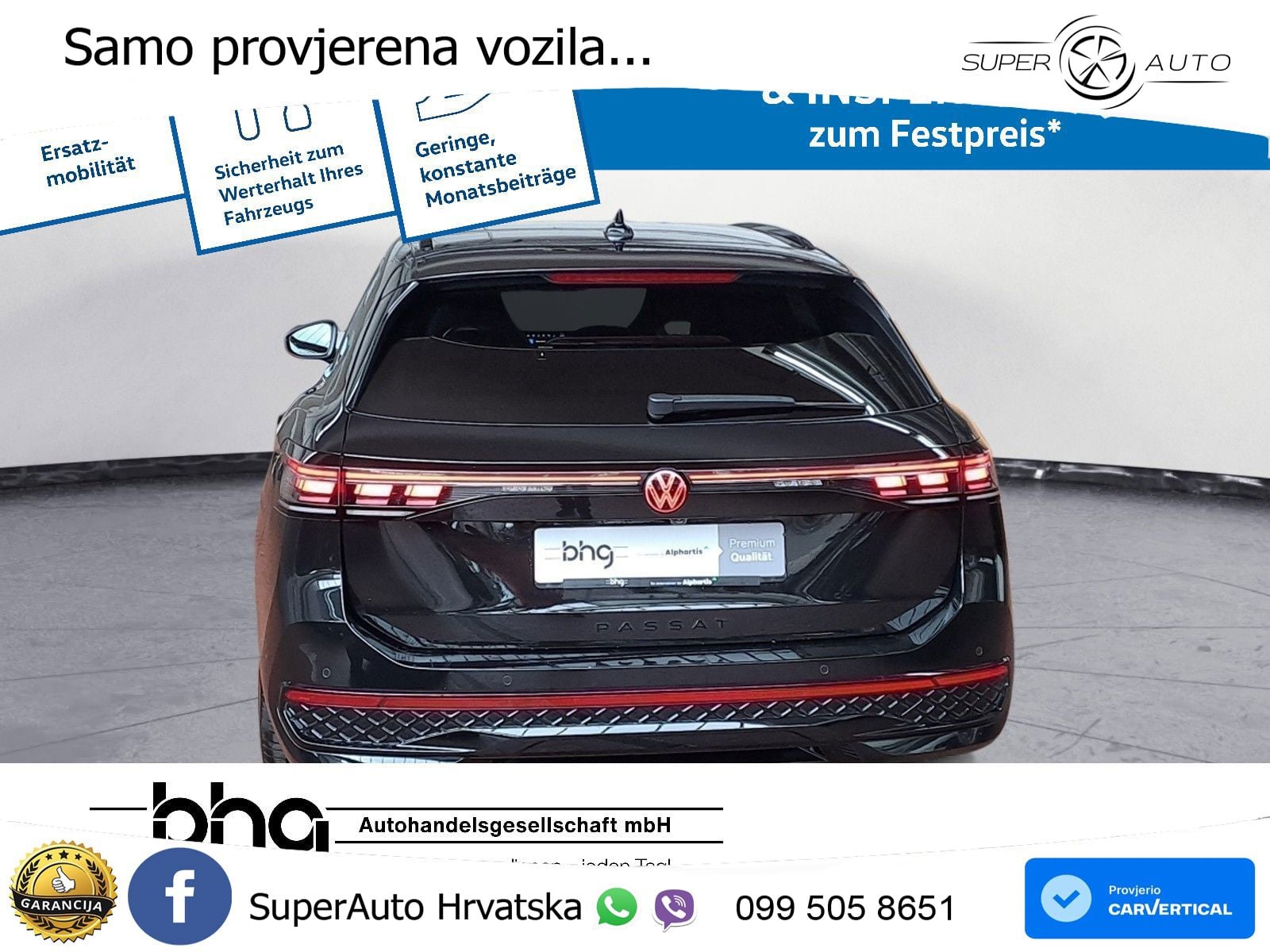 Volkswagen Passat Variant 2.0 TDI (193 KS) 4MOTION DSG R-Line MATRIX+GR SJED+KAM