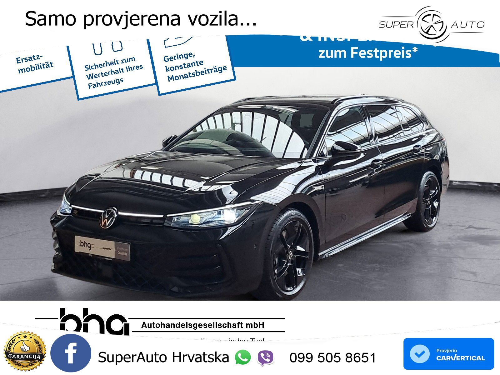 Volkswagen Passat Variant 2.0 TDI (193 KS) 4MOTION DSG R-Line MATRIX+GR SJED+KAM