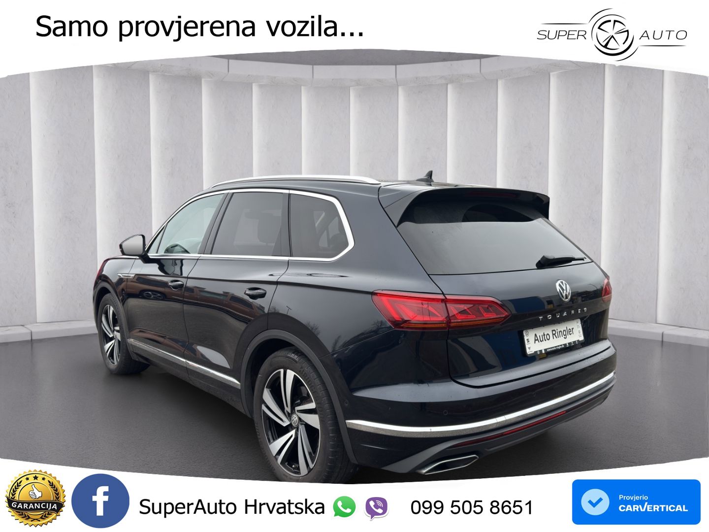 Volkswagen Touareg 3.0 V6 TDI (286 KS) 4MOTION Tiptronic ZRAČNI+ACC+GR SJED+KAM+PANO