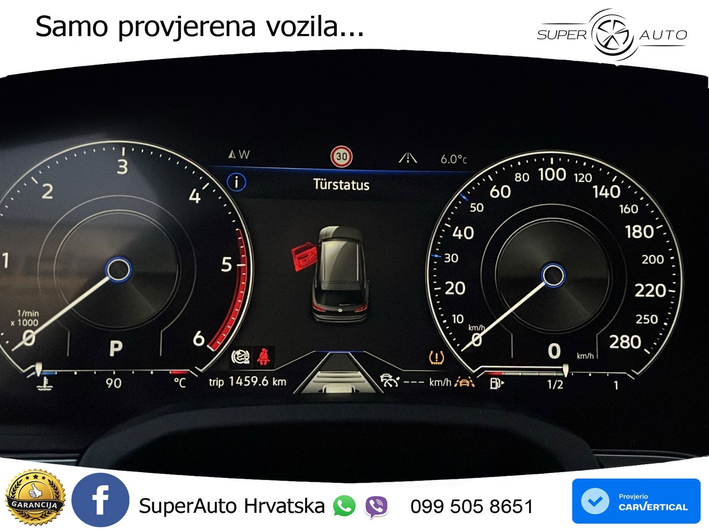 Volkswagen Touareg 3.0 V6 TDI (286 KS) 4MOTION Tiptronic ZRAČNI+ACC+GR SJED+KAM+PANO
