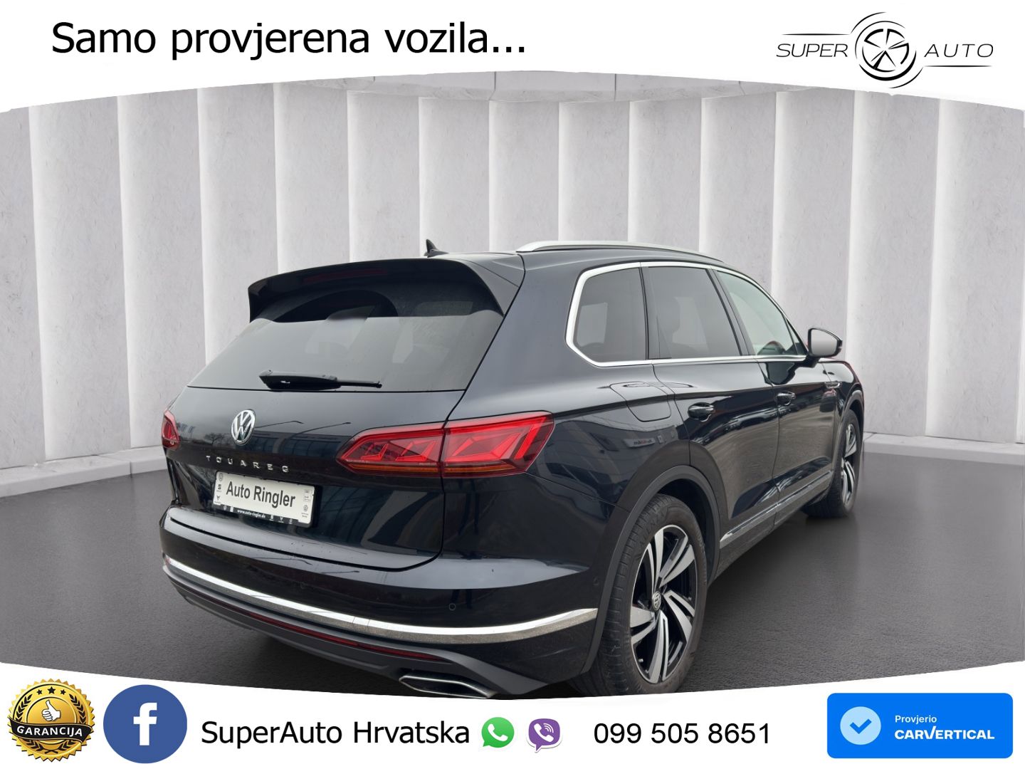 Volkswagen Touareg 3.0 V6 TDI (286 KS) 4MOTION Tiptronic ZRAČNI+ACC+GR SJED+KAM+PANO