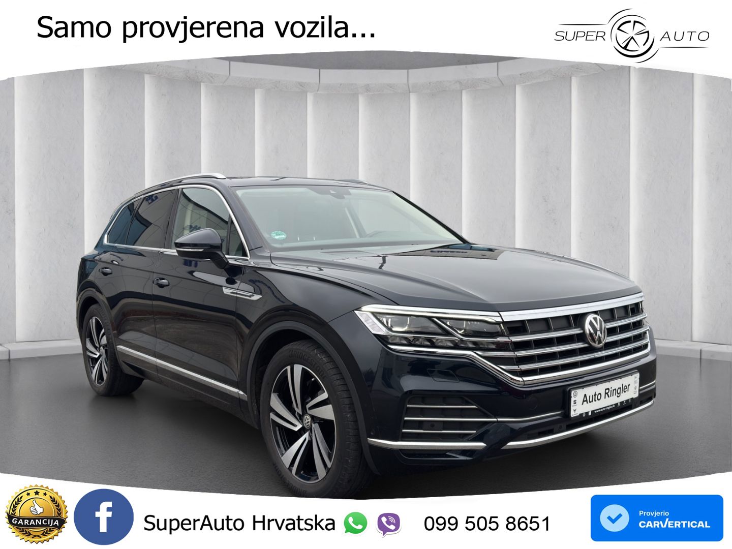 Volkswagen Touareg 3.0 V6 TDI (286 KS) 4MOTION Tiptronic ZRAČNI+ACC+GR SJED+KAM+PANO