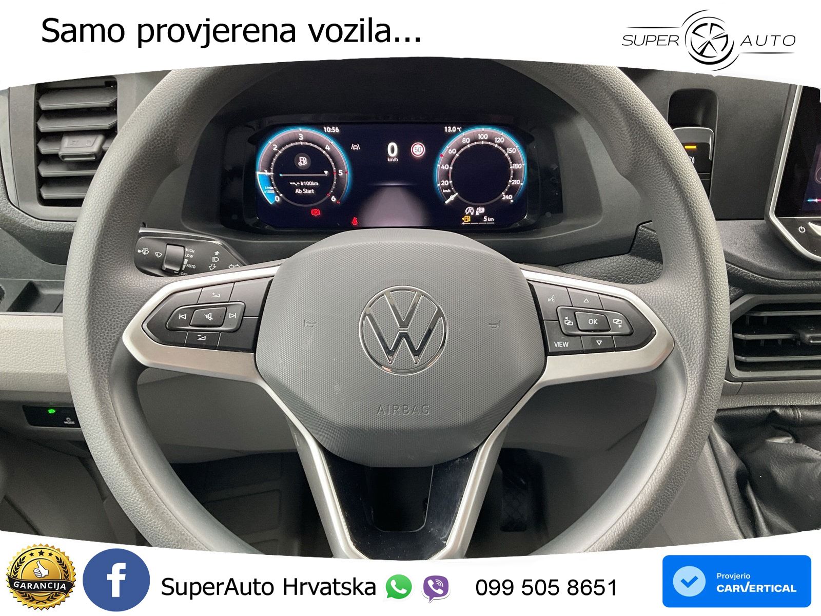 Volkswagen Crafter 35 2.0 TDI SCR L2H2, Navi, AHK, Rear-Vie 140 KS