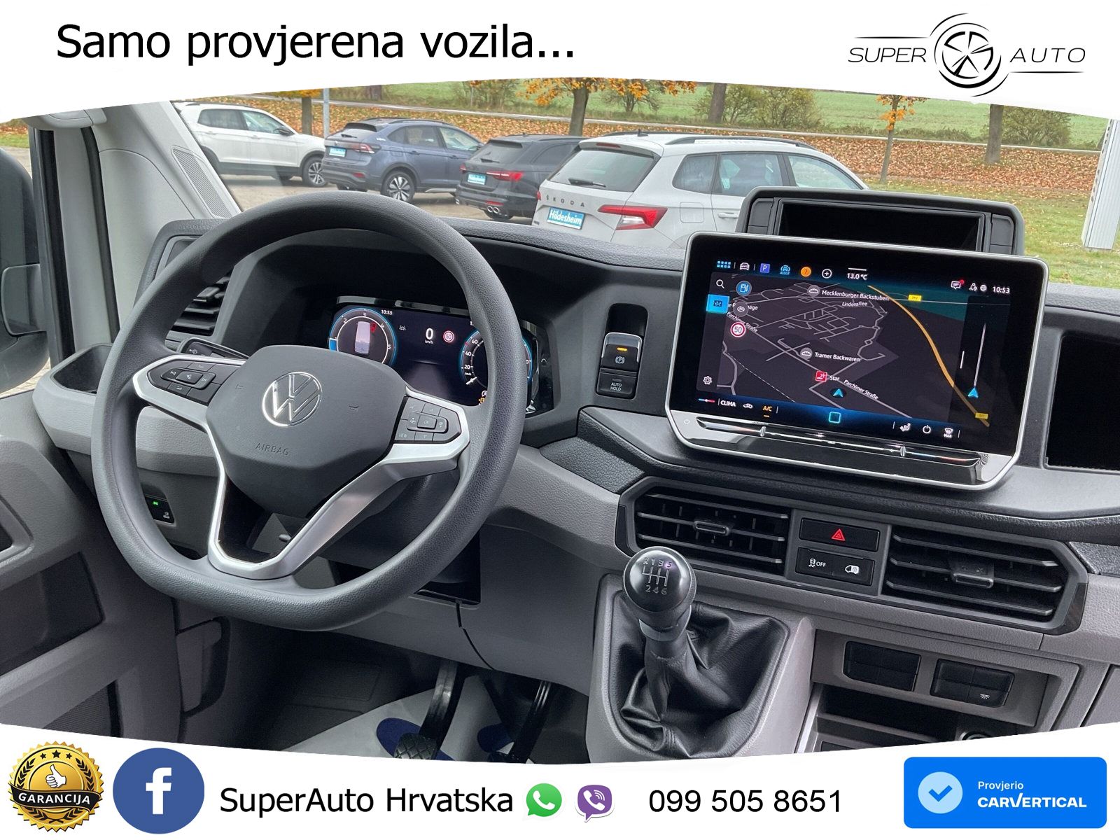 Volkswagen Crafter 35 2.0 TDI SCR L2H2, Navi, AHK, Rear-Vie 140 KS