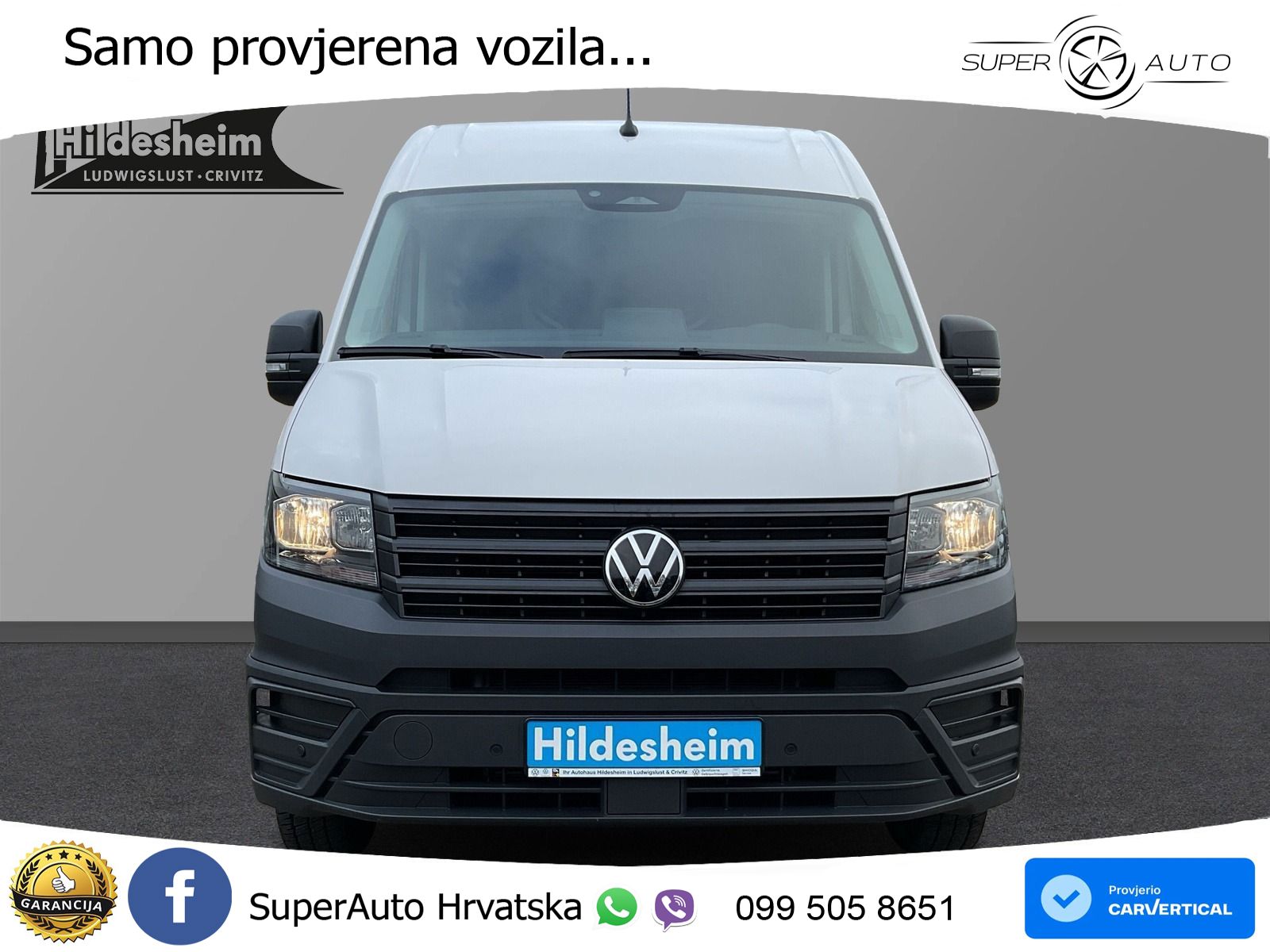 Volkswagen Crafter 35 2.0 TDI SCR L2H2, Navi, AHK, Rear-Vie 140 KS