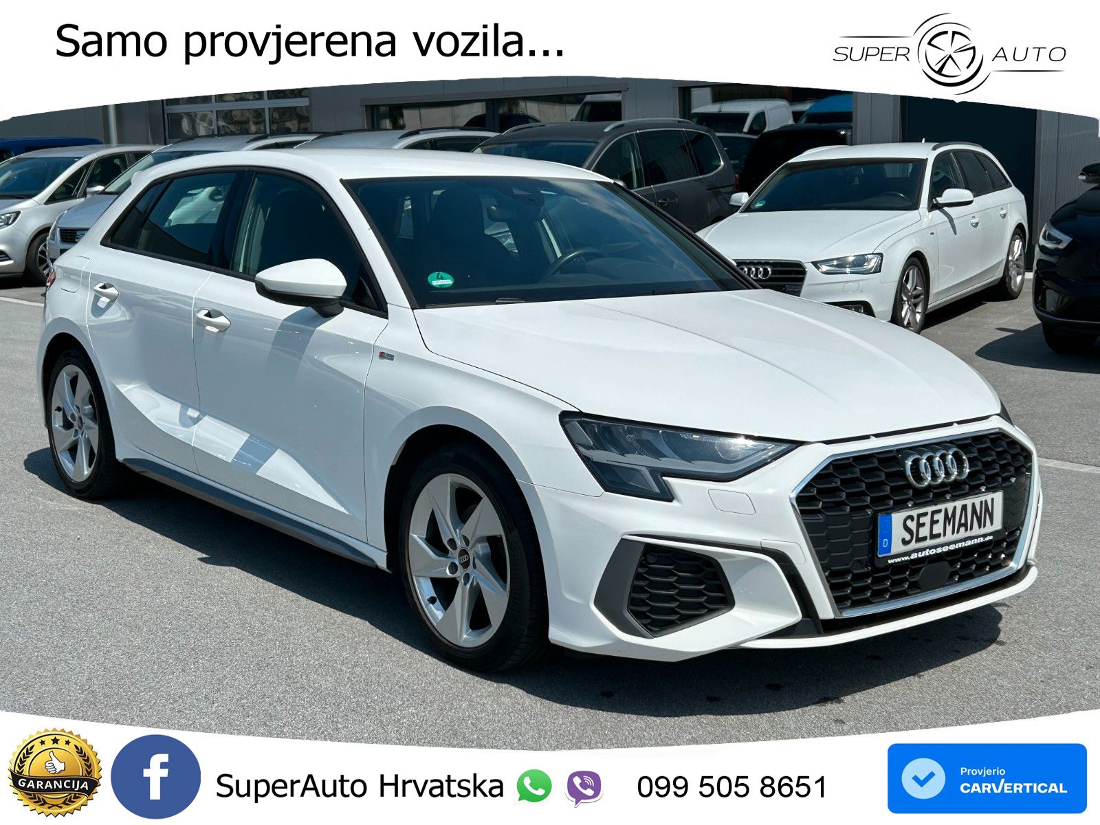 Audi A3 35 TDI (150 KS) S line