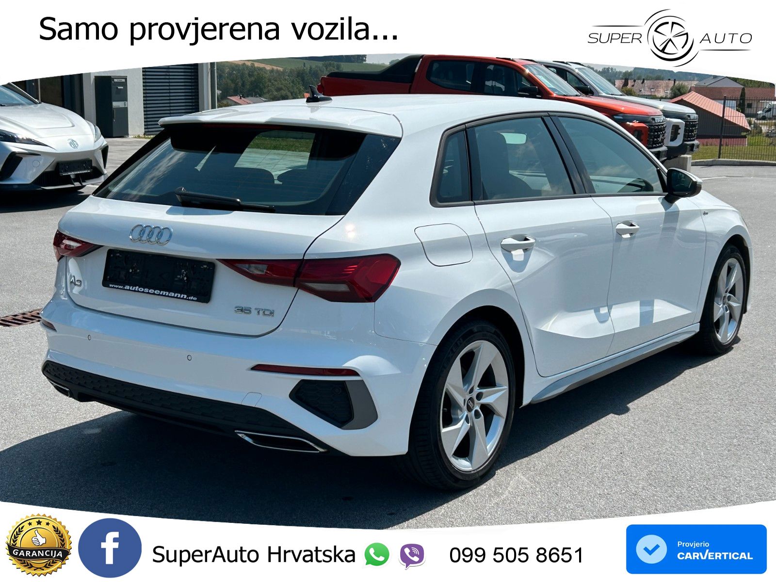 Audi A3 35 TDI (150 KS) S line