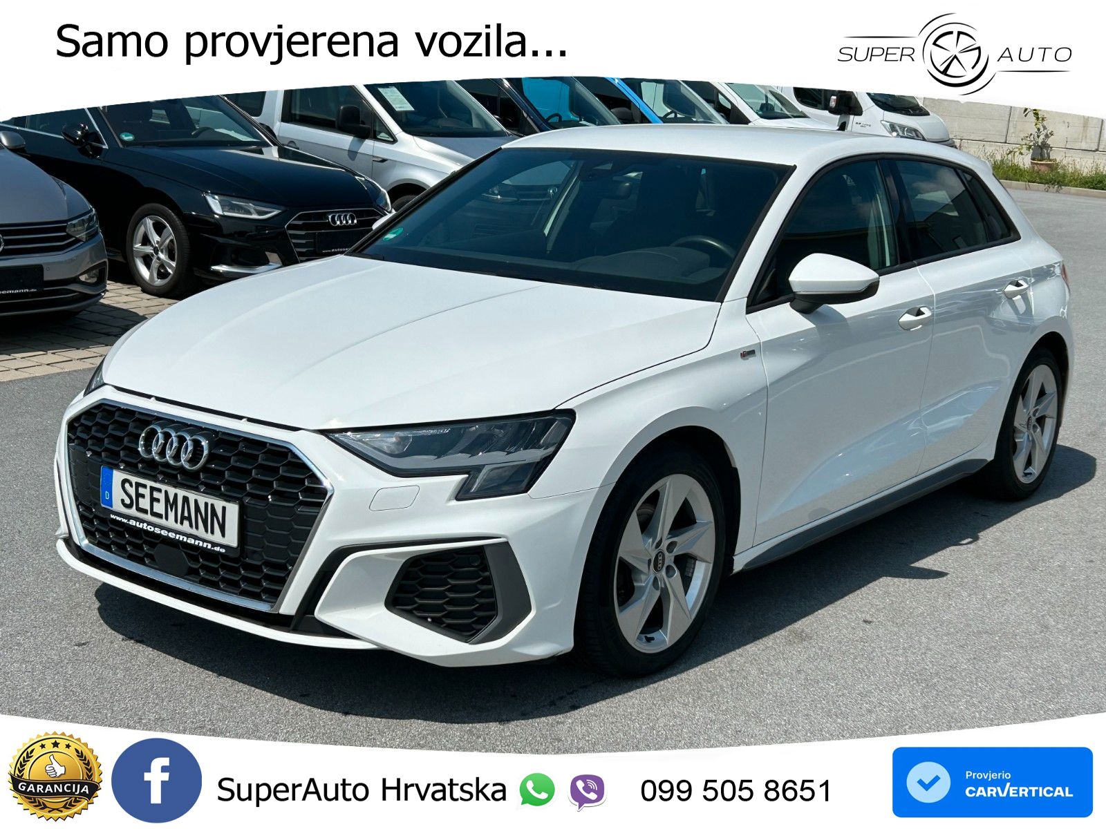 Audi A3 35 TDI (150 KS) S line