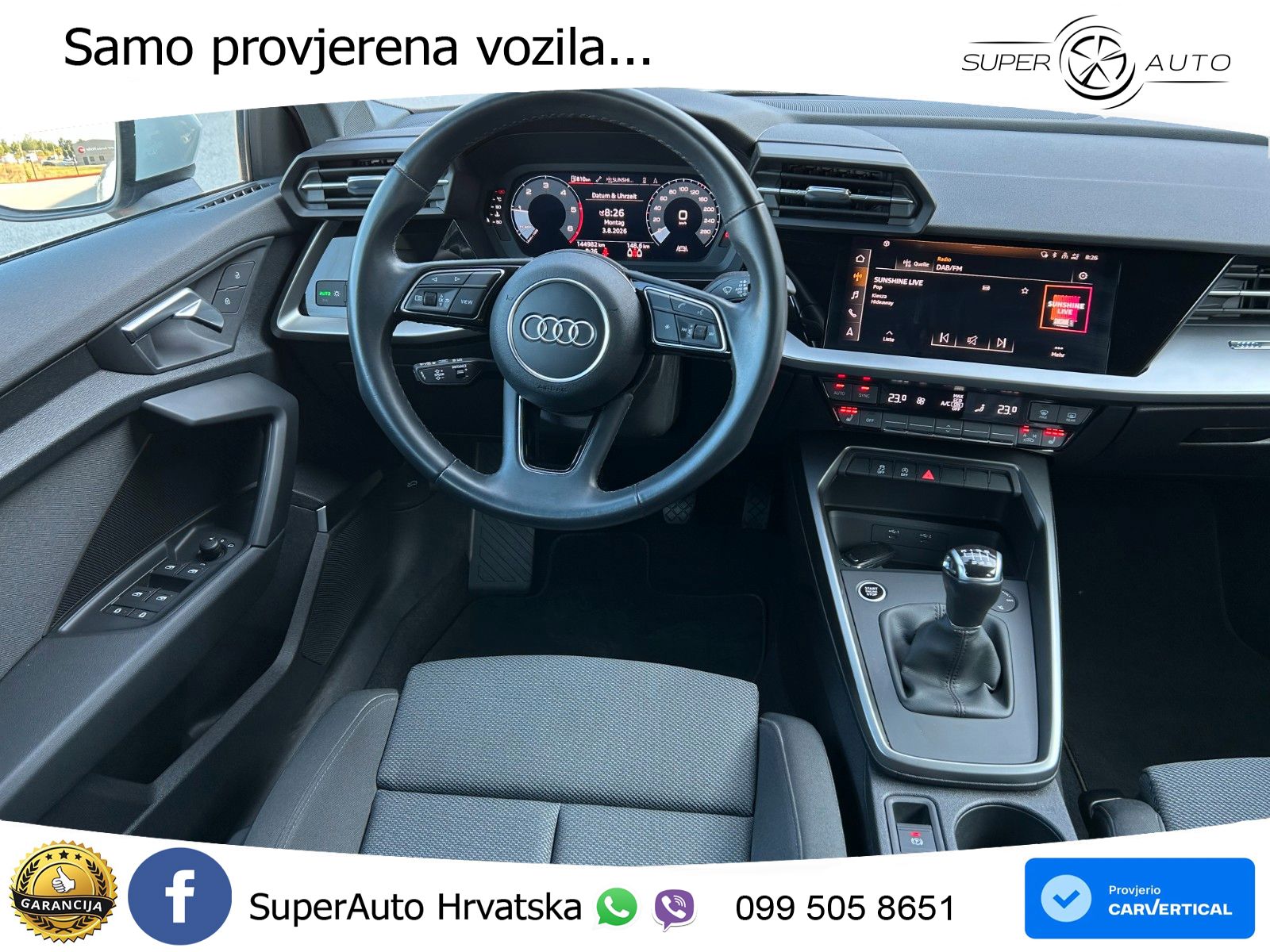 Audi A3 35 TDI (150 KS) S line