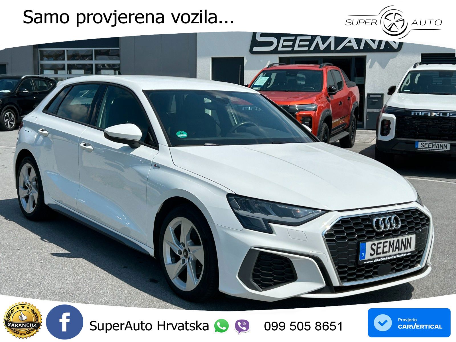 Audi A3 35 TDI (150 KS) S line