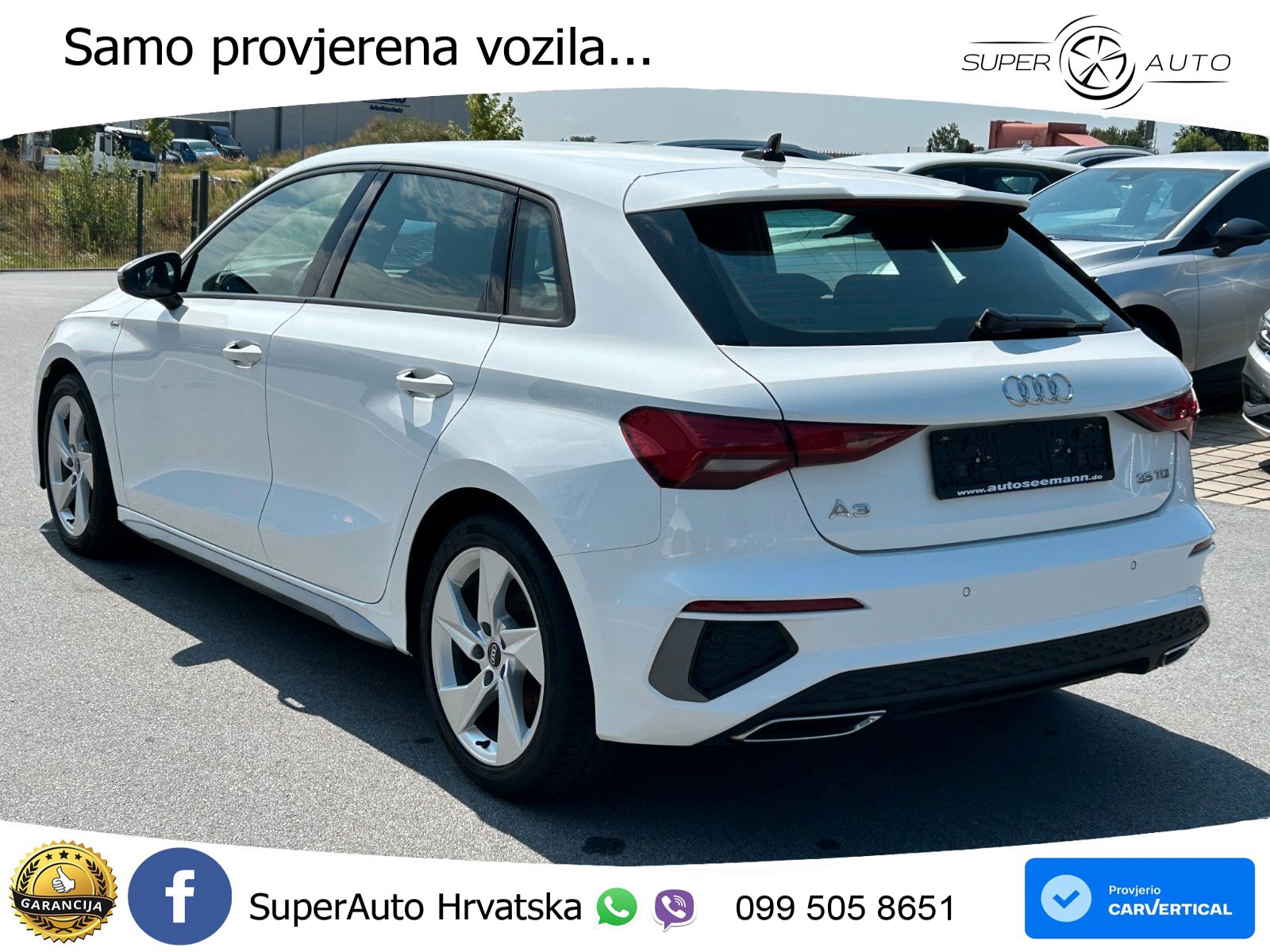 Audi A3 35 TDI (150 KS) S line